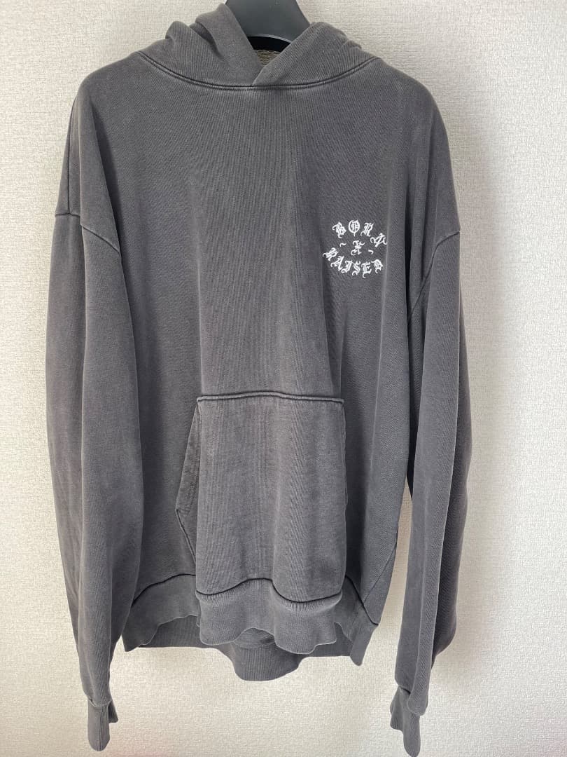 Born x Raised ヴィンテージブラックパーカー　XL