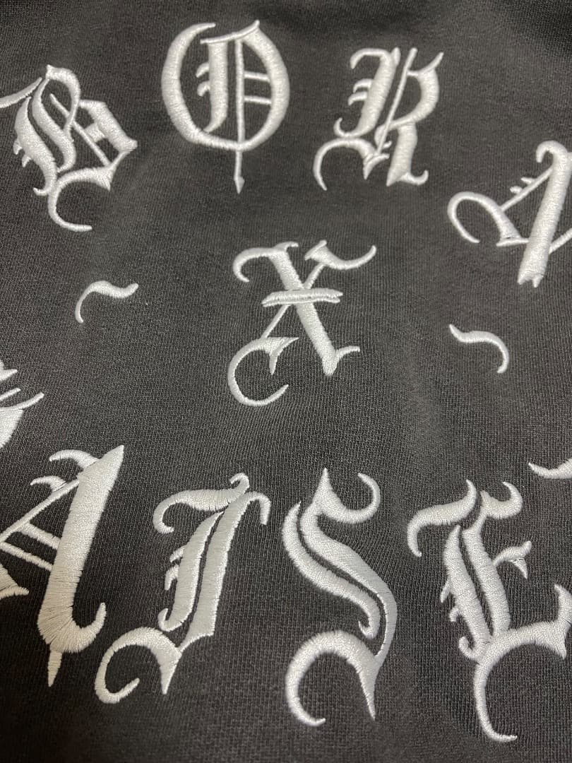 Born x Raised ヴィンテージブラックパーカー　XL