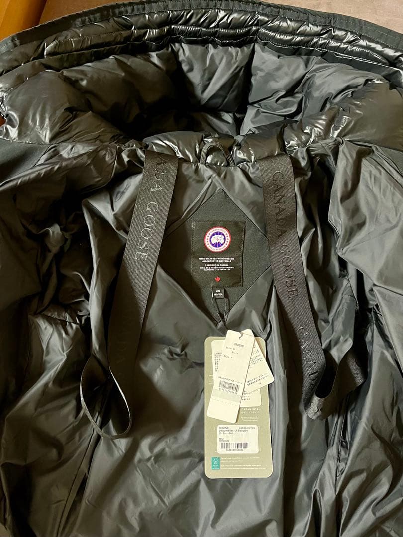 【美品】カナダグース ロスクレア 黒 ダウンジャケット M