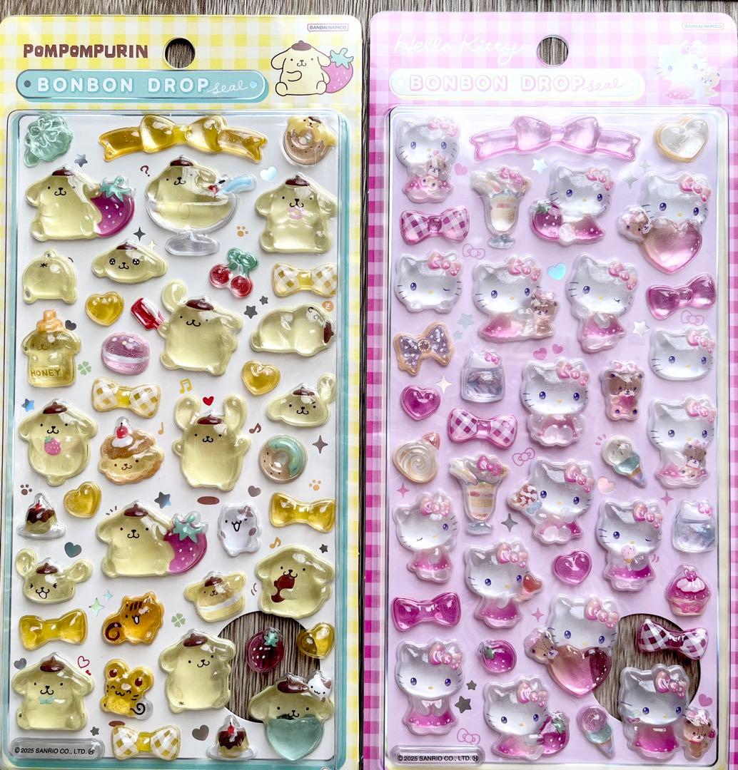 る*ん様 【正規品】ボンボンドロップシール　サンリオ　第二弾　5種