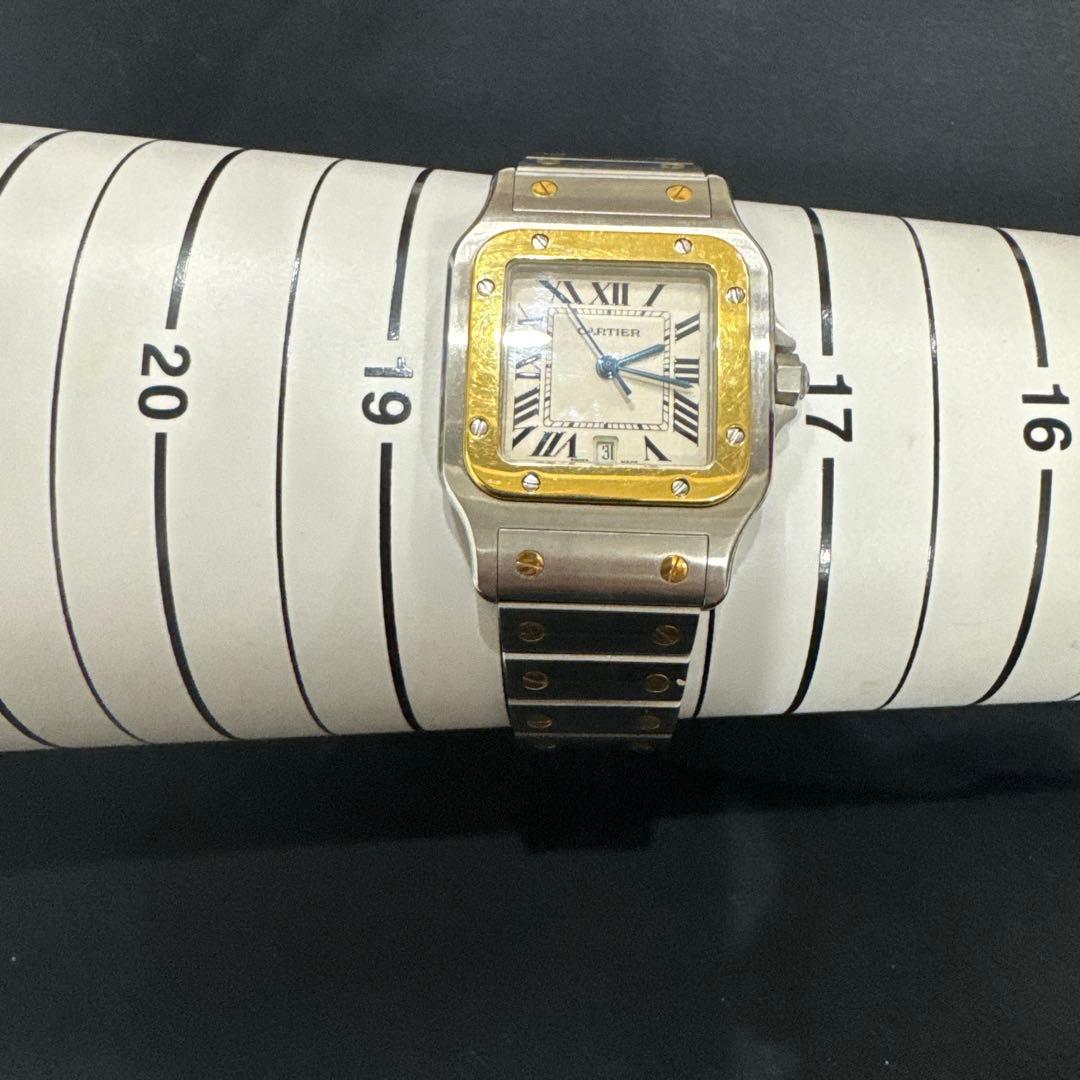 Cartier Santos カルティエ サントスガルべLM 腕時計 1566