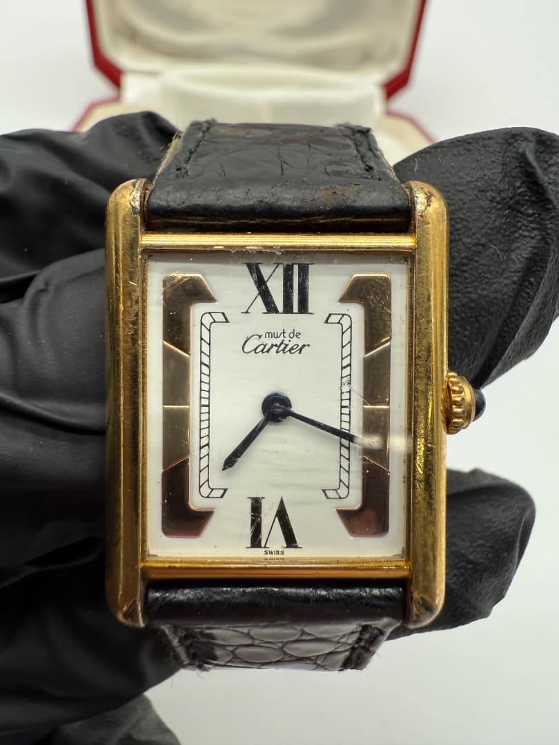 J*1様 カルティエ　cartier 腕時計　ヴィンテージ品　925刻印