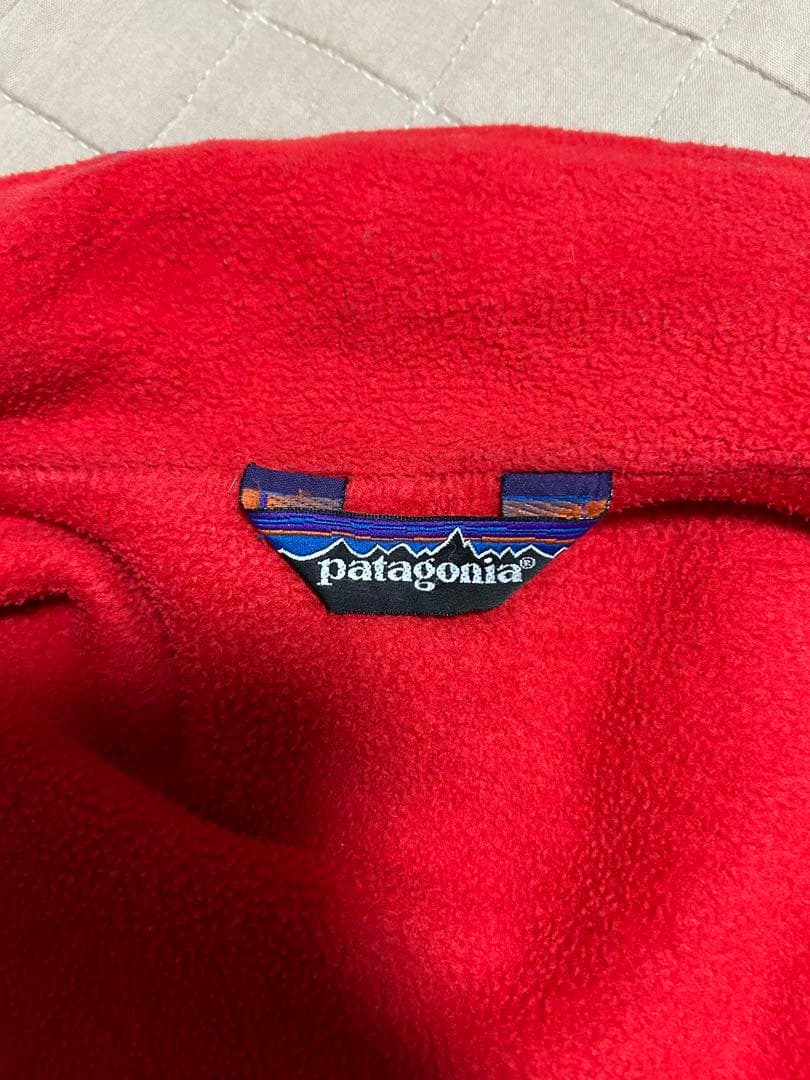 90s patagonia ジップアップジャケット 青紫