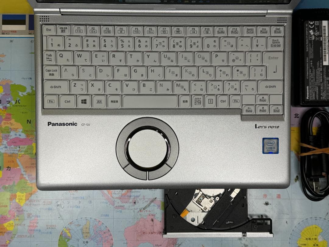 美品 レッツノート CF-SV7 DVDマルチ LTE Office2024