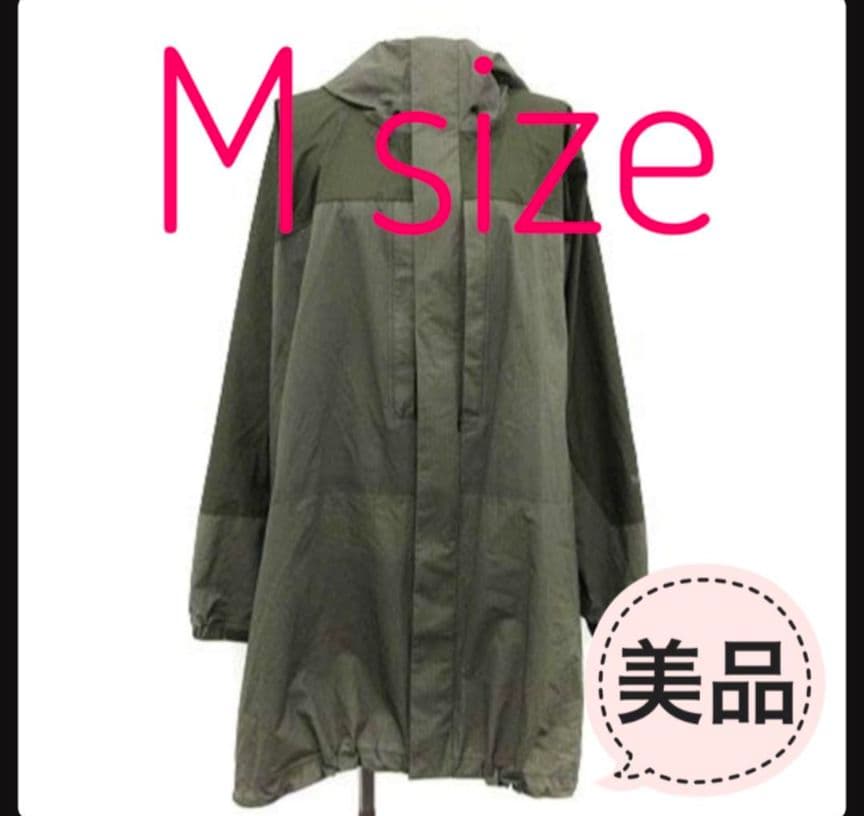 美品！ノースフェイス　タグアンポンチョ　Mサイズ　カーキ　グリーン　ニュートープ