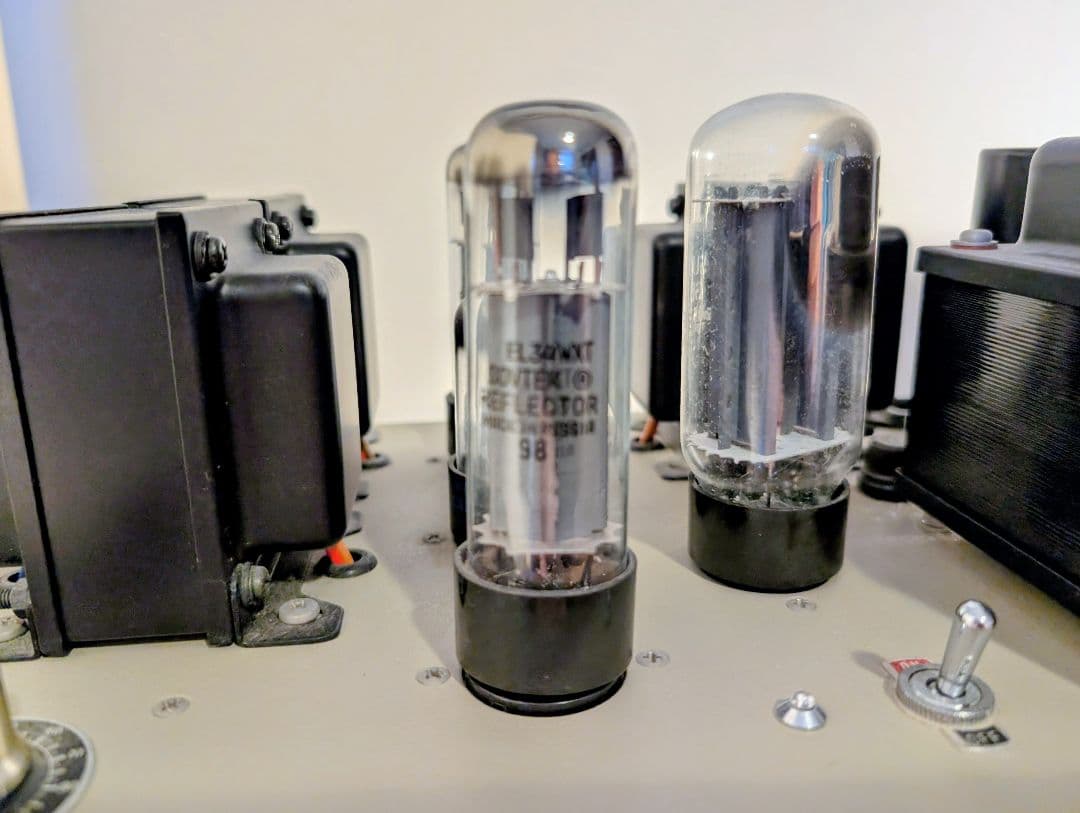 未使用〈ハンドメイド真空管アンプ〉