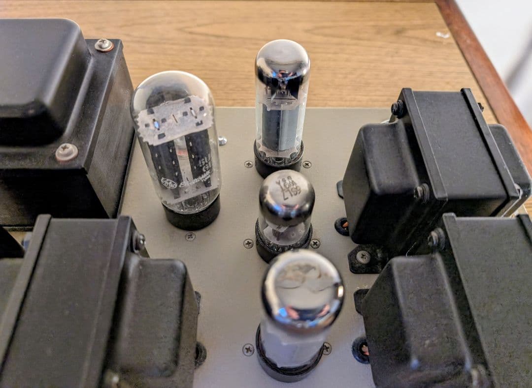 未使用〈ハンドメイド真空管アンプ〉