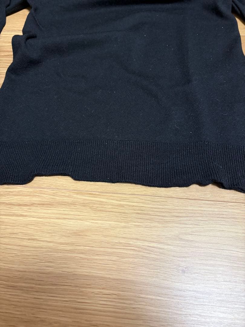 Dior Homme 05AW エディ期 クラッシュニット 爪 XS 黒