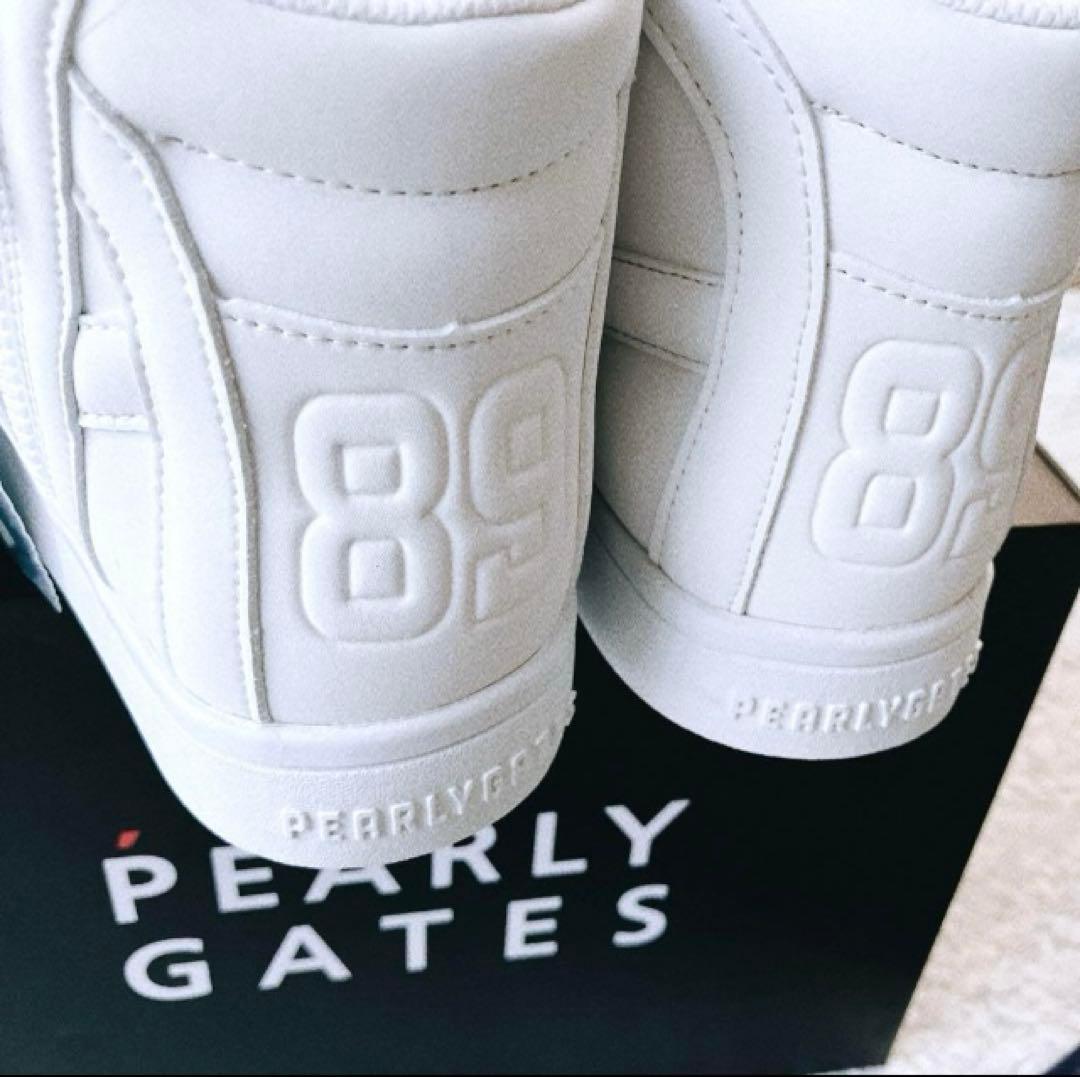 【35,200円新品】パーリーゲイツ　ゴルフ ミドルカット スパイク 23.5