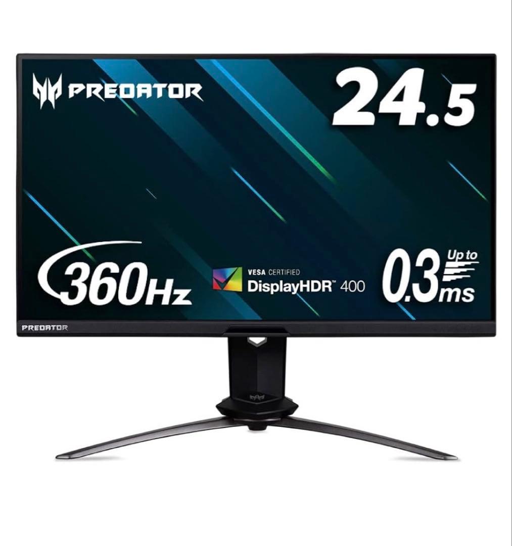 Acer ゲーミングモニター Predator X25bmiiprzx 24.5