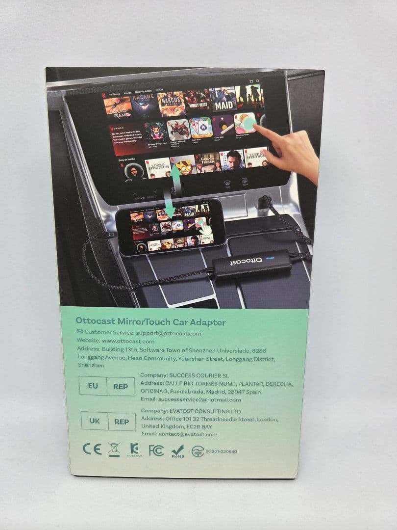 Ottocast MirrorTouch オットキャストミラータッチ