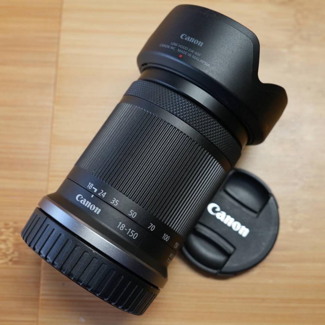 キヤノン RF-S 18-150mm F3.5-6.3 IS STM フード付き