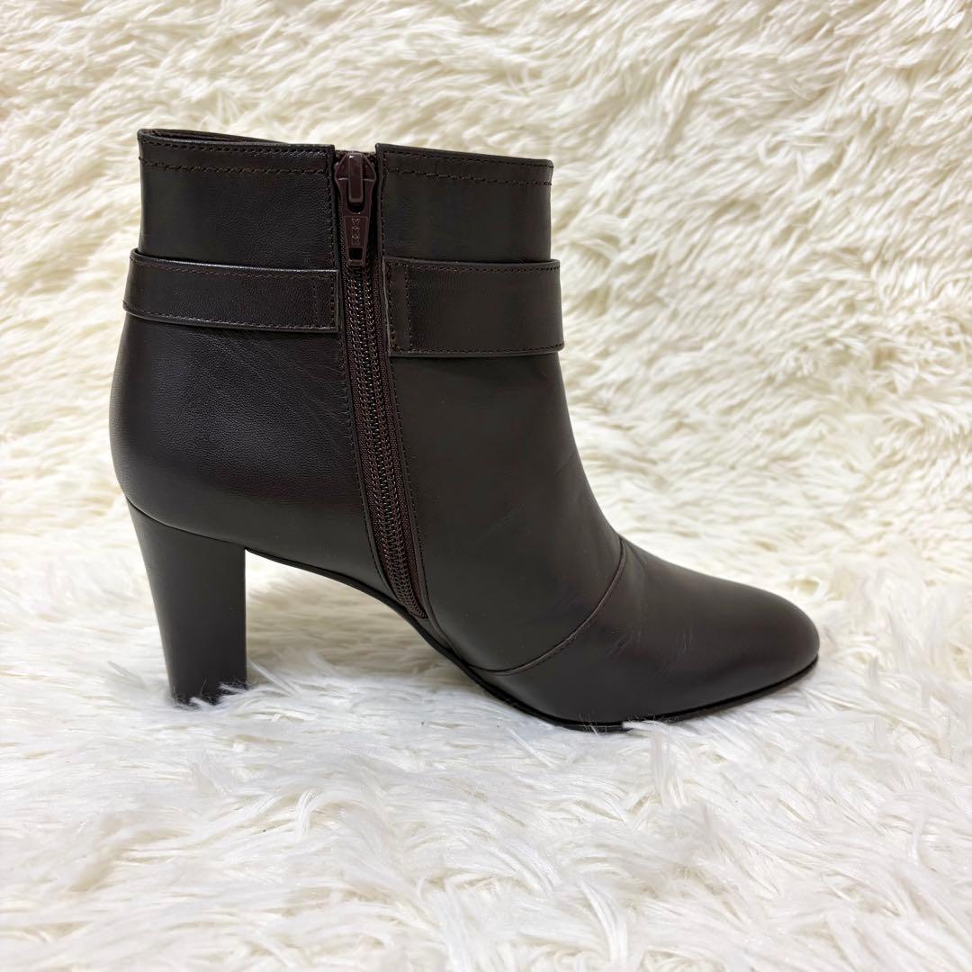 未使用品✨DIANA ショートブーツ ベルト ブラウン 日本製 23.5cm