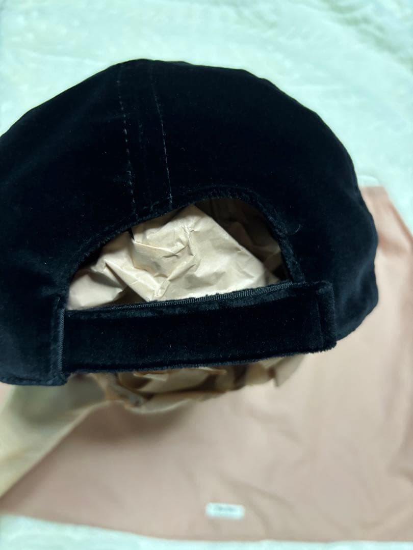 miumiu ミュウミュウ ドリルベースボールキャップ S