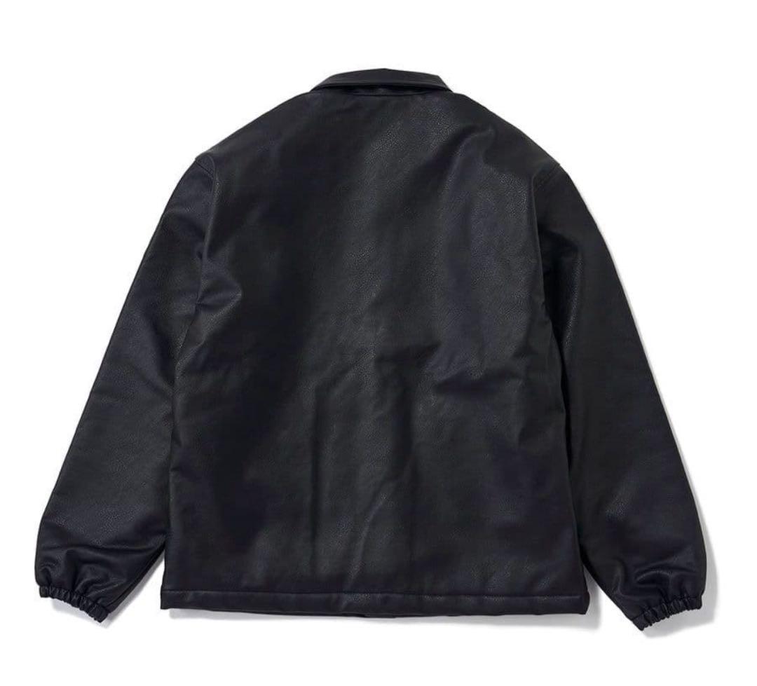ROLLER FAKE LEATHER COACH JACKET M 最安