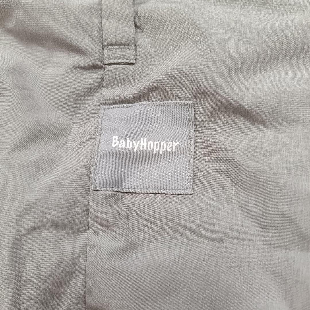 美品】BabyHopper 空調抱っこひもカバー グレー 8月24日動作確認済み