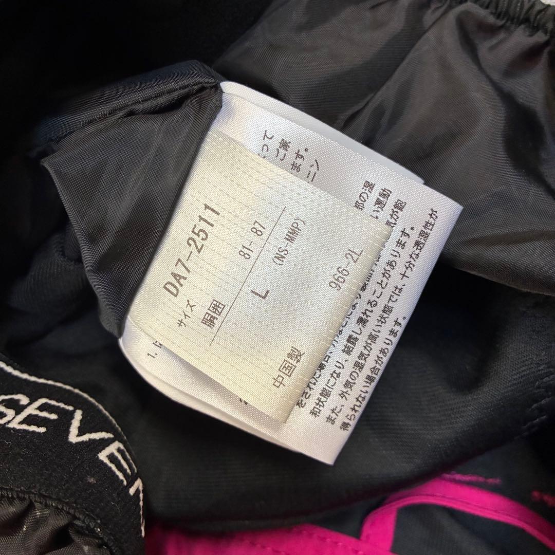 DESCENTE スキーウェア　Lサイズ　ピンク/ブラック　上下セット