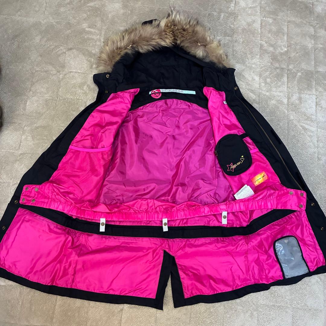 DESCENTE スキーウェア　Lサイズ　ピンク/ブラック　上下セット