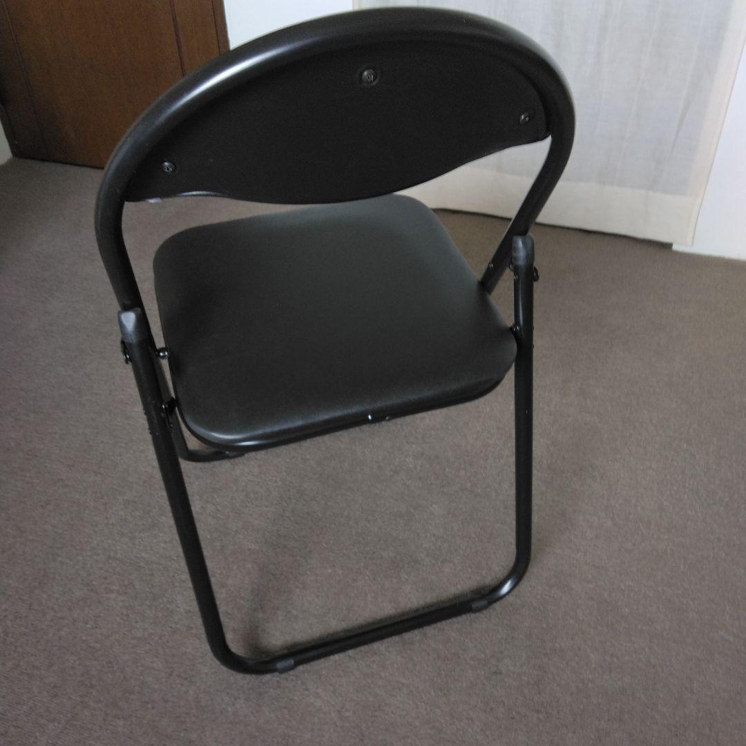 【送料込み！６脚セット】　ほぼ新品♪　山善・折りたたみパイプ椅子　まとめ売り