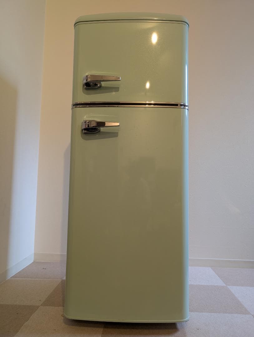 アイリスプラザ 冷蔵庫 PRR-122D-LG（2021年製） 2ドア