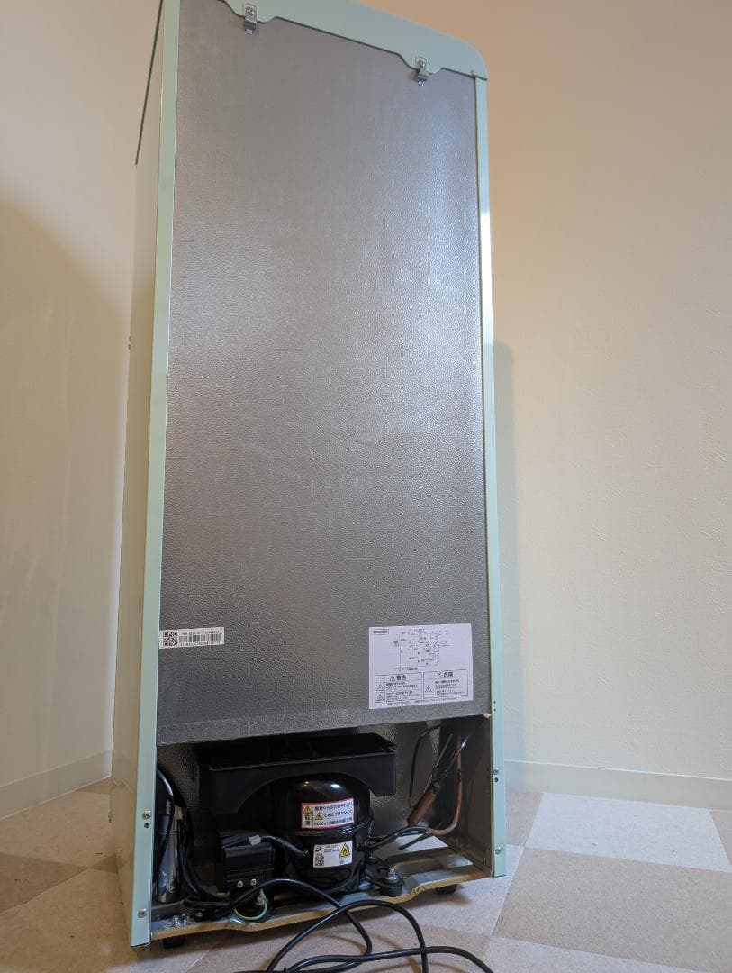 アイリスプラザ 冷蔵庫 PRR-122D-LG（2021年製） 2ドア