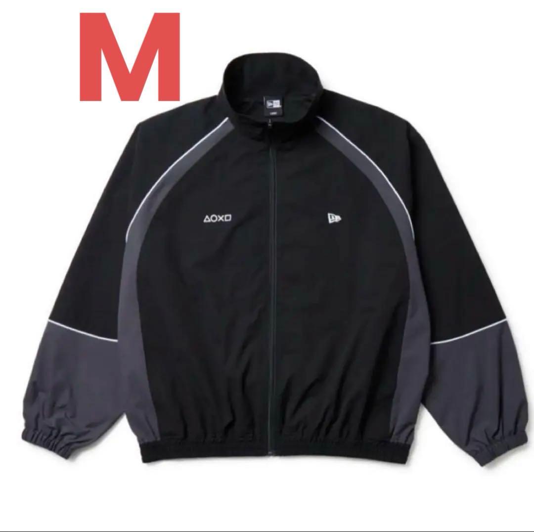 オーバーサイズドパイピングトラックジャケットPlayStation Newera