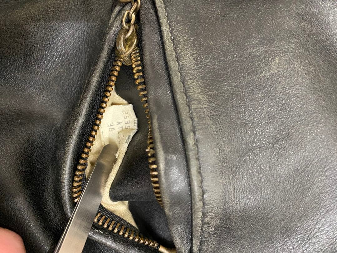 schott シングルライダース size.38