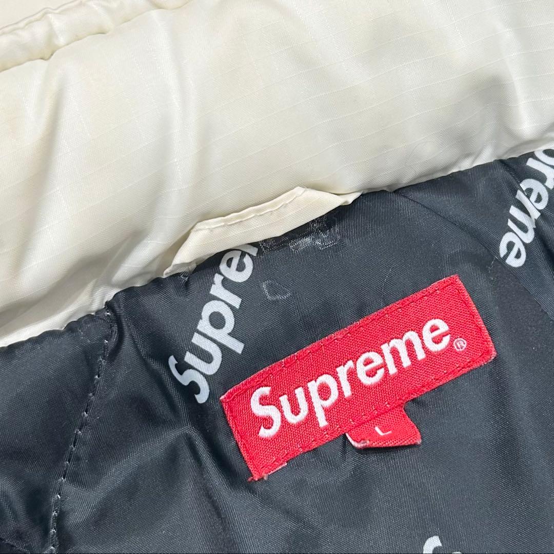 【人気】シュプリーム Sideline Side Logo Parka 赤 L