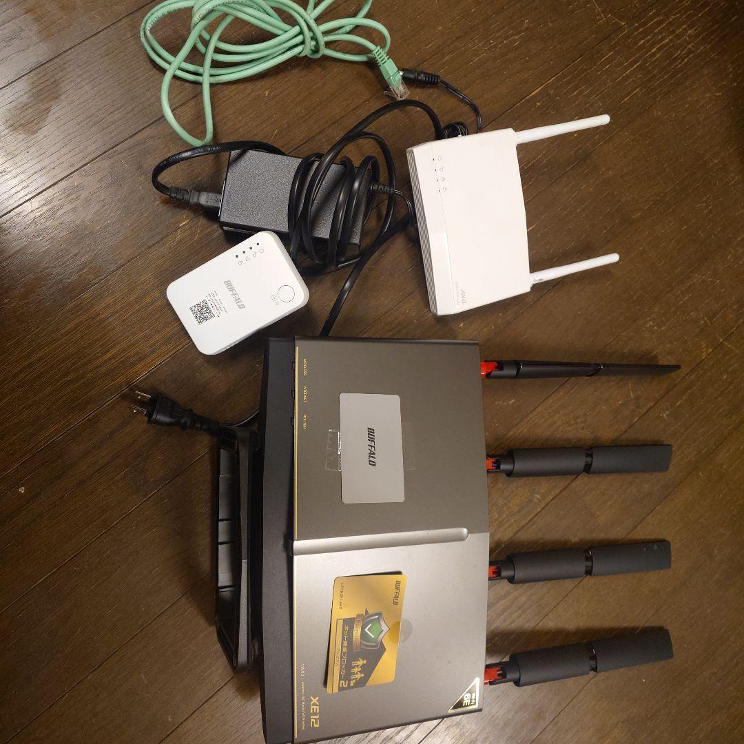 Buffalo WXR-11000XE12 &WEX-3000AX4EA セット