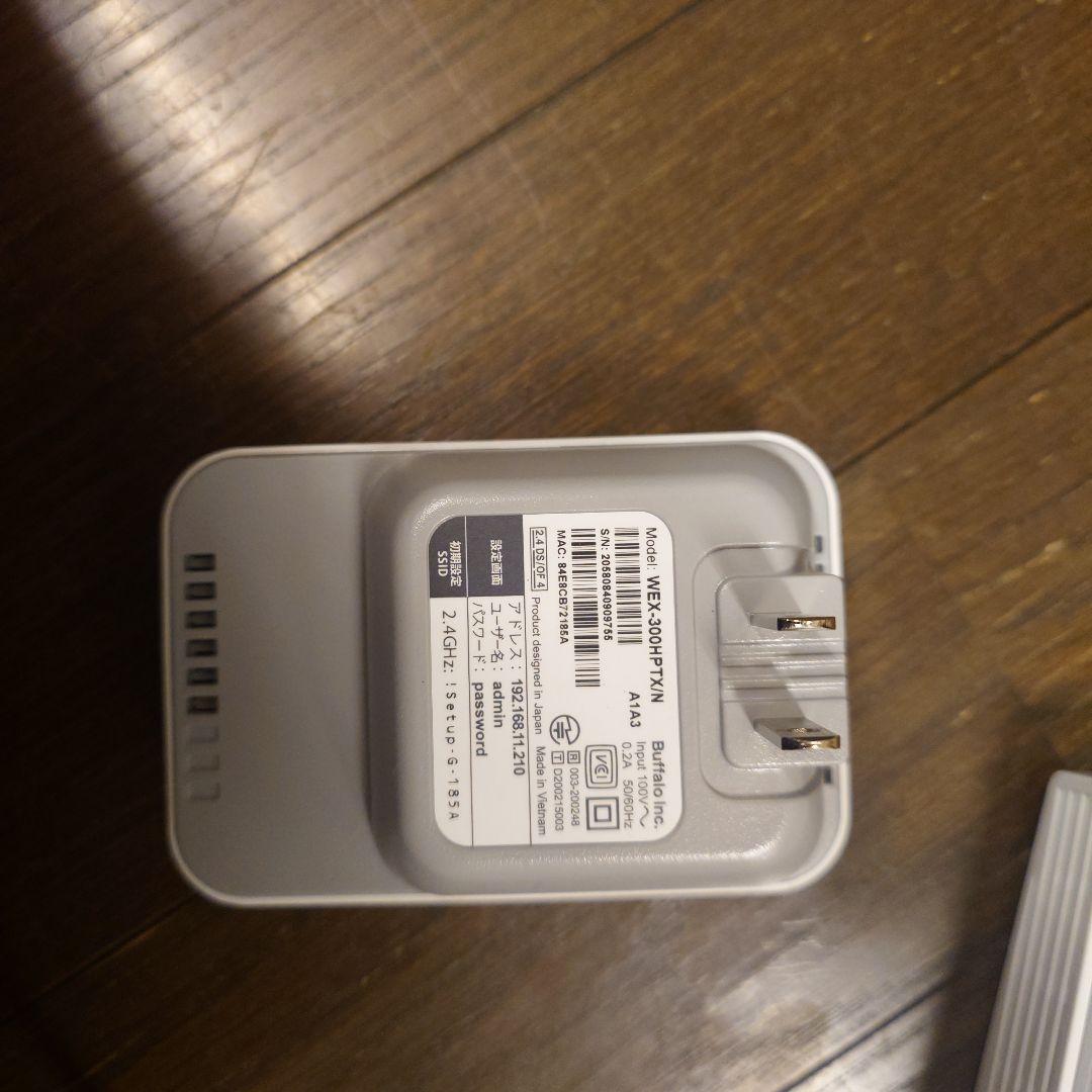 Buffalo WXR-11000XE12 &WEX-3000AX4EA セット