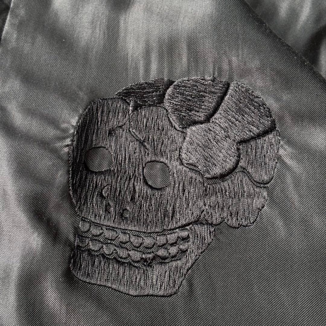 【入手困難】東洋エンタープライズ×ビームス スカル刺繍 スカジャン リバーシブル