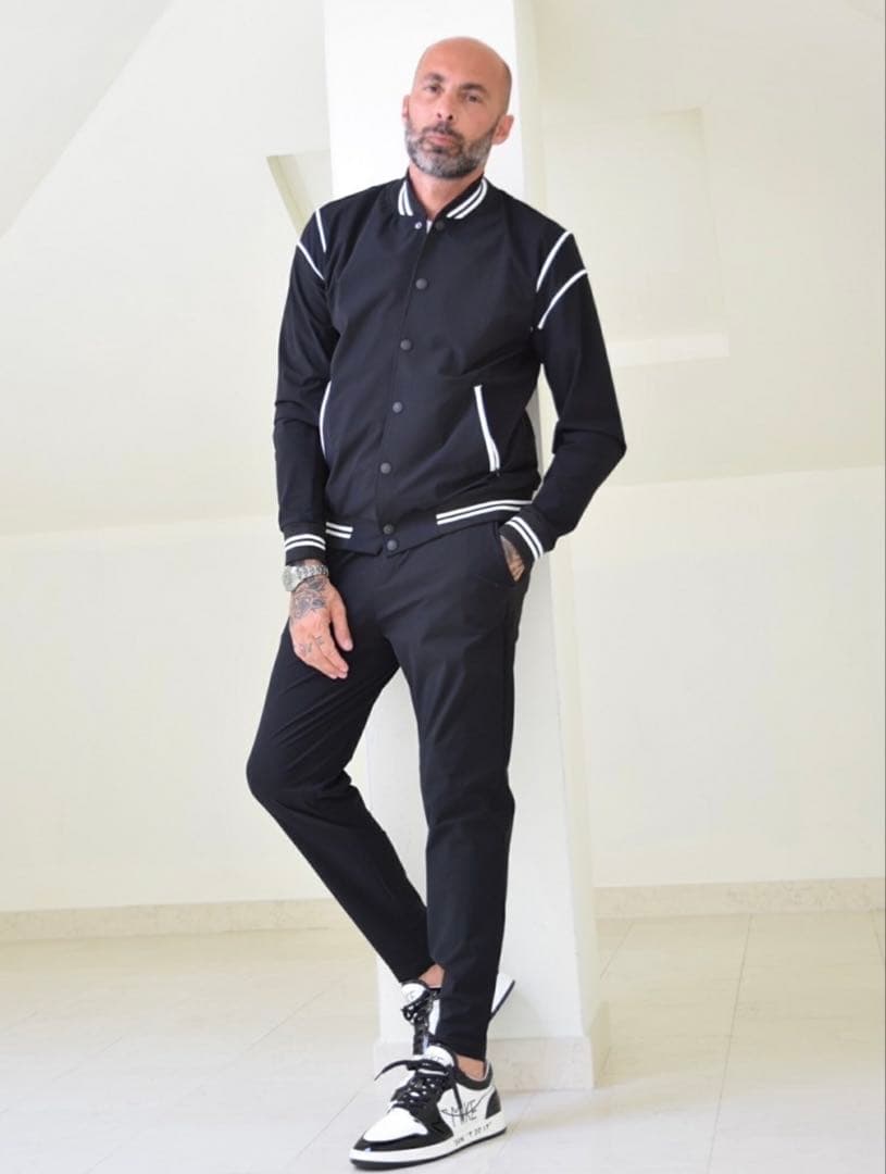 ★*0様 アルベルトブレーシ テディボンバージャケット スタジャン