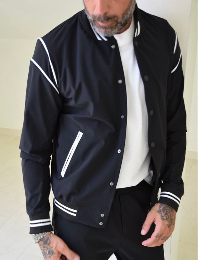 ★*0様 アルベルトブレーシ テディボンバージャケット スタジャン