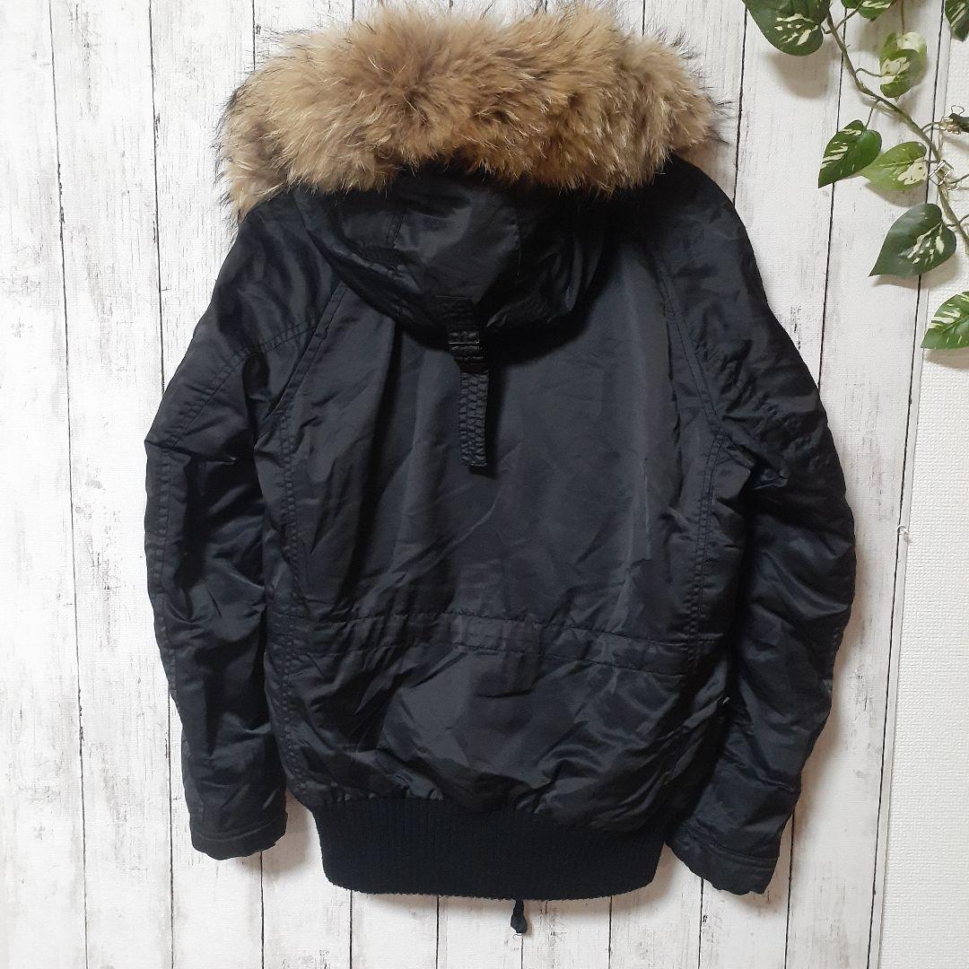 美品G.O.A. N-28Y2Kミリタリージャケットフライトファー美品黒F