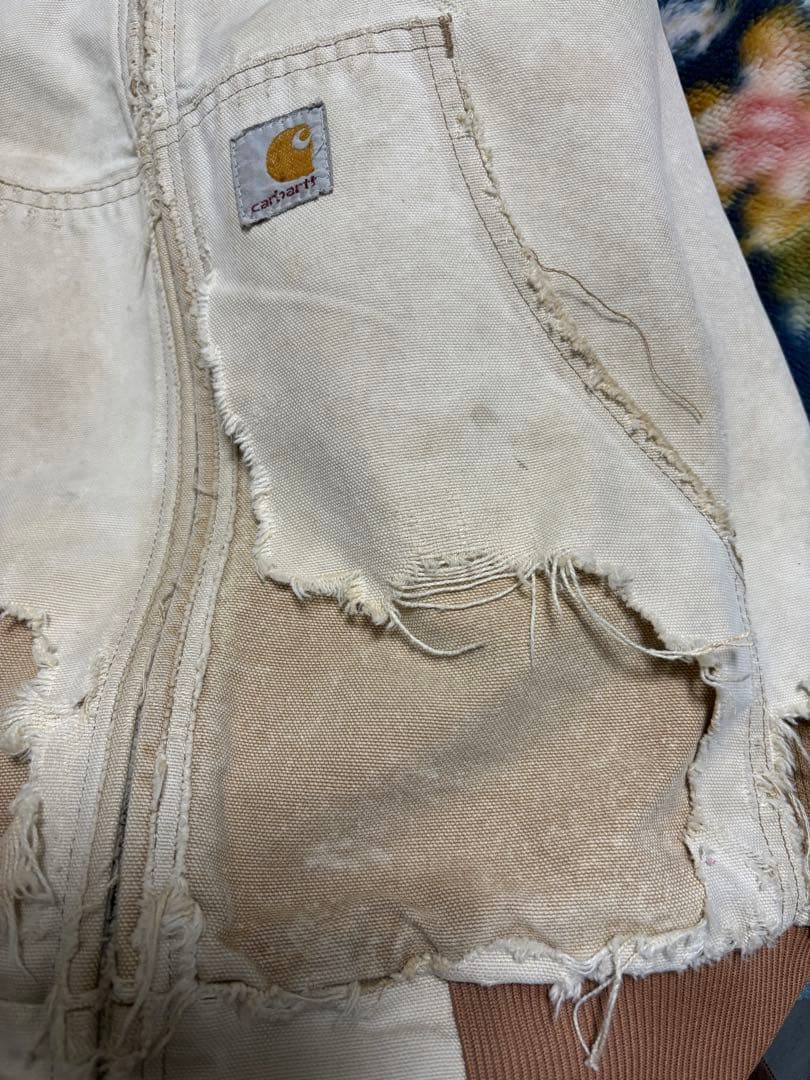 Carharrt ACTIVE JACKET アクティブ　ボロ　フェード