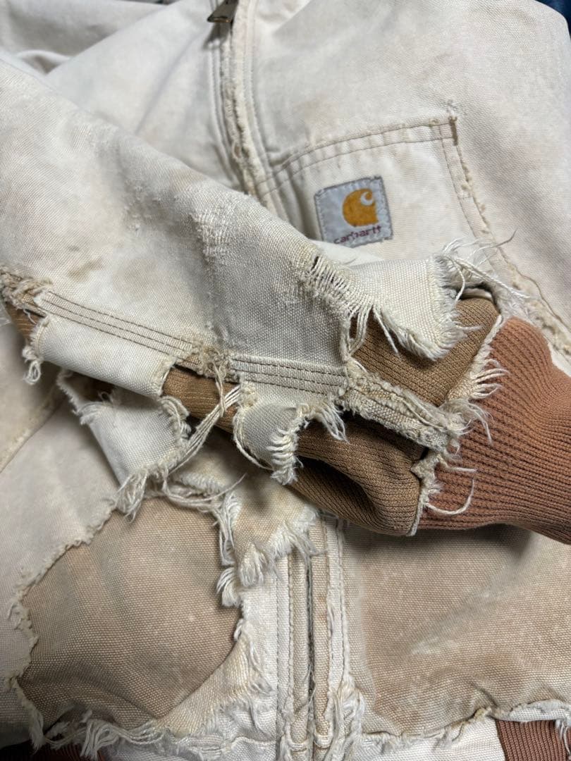 Carharrt ACTIVE JACKET アクティブ　ボロ　フェード