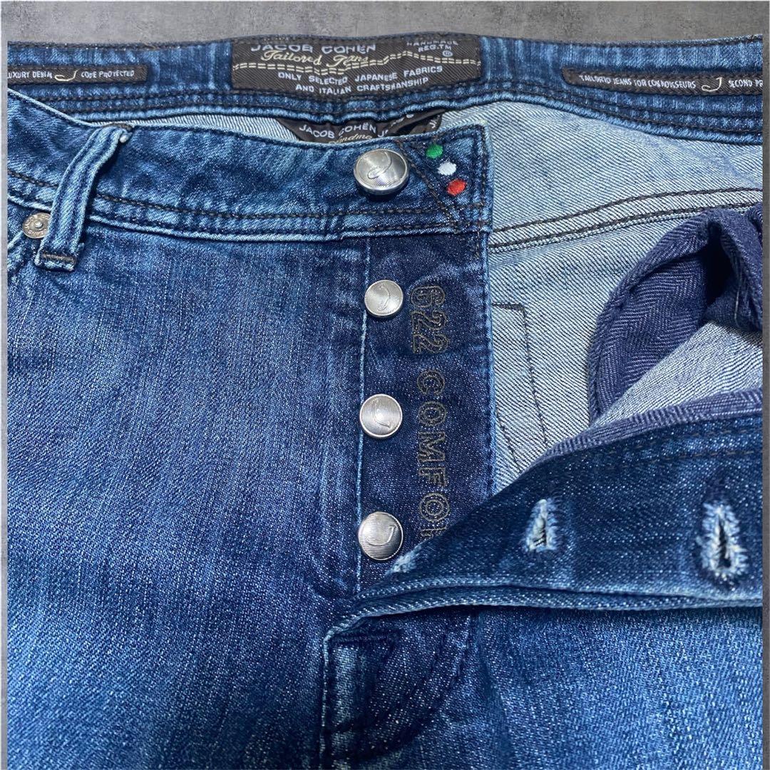 JACOB COHEN 622 COMFORT デニム パンツ ボタンフライ34
