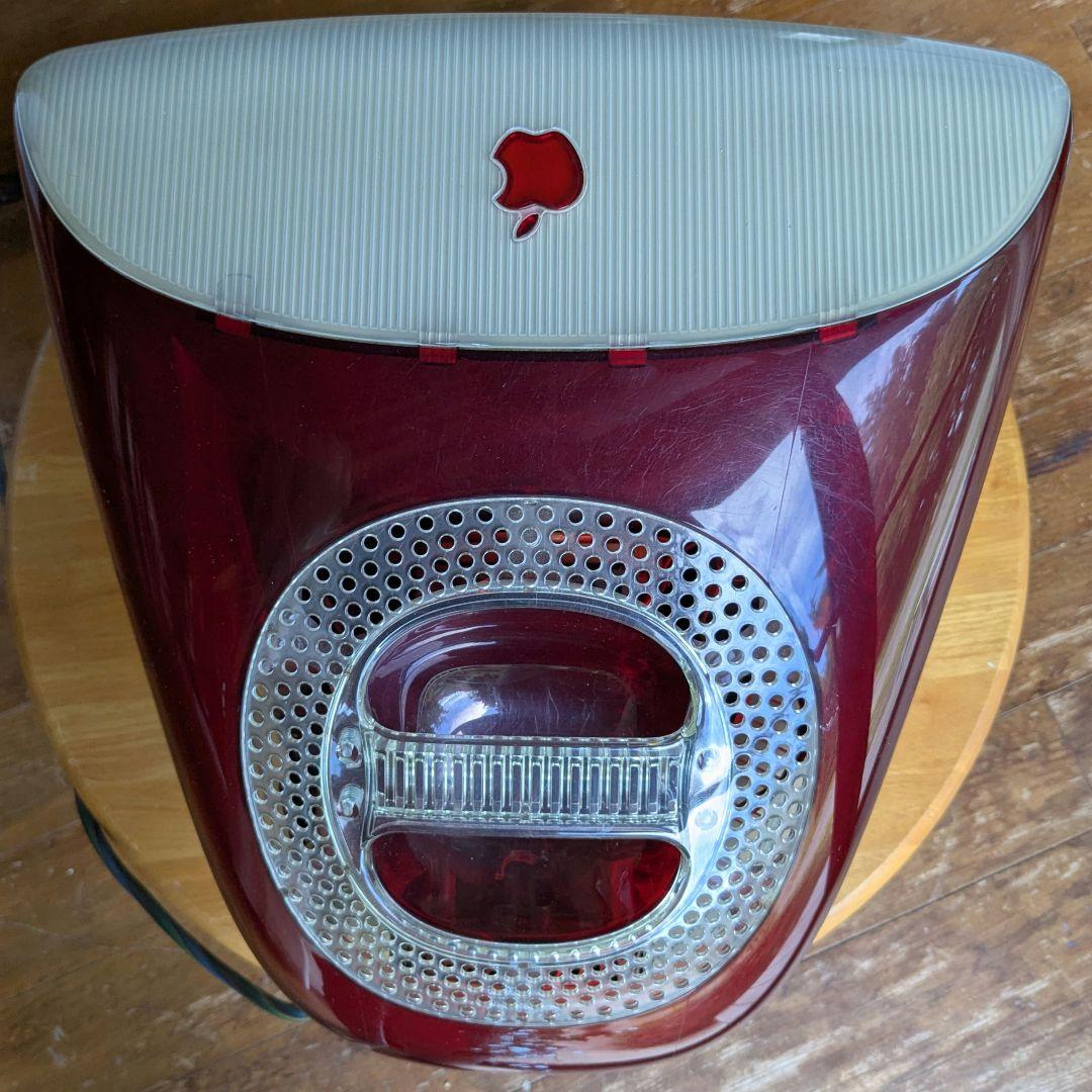 【ジャンク】iMac DV G3 ルビー スケルトン 本体のみ