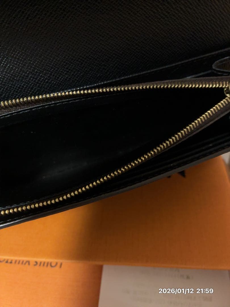 ルイヴィトン　ポルトフォイユサラ　ジャイアント　リバース　長財布　極美品　メンズ