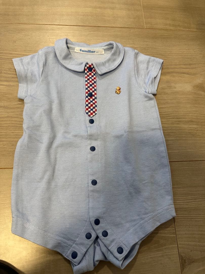 ぽ*ぽ様 familiar ベビー服2枚　おまけ