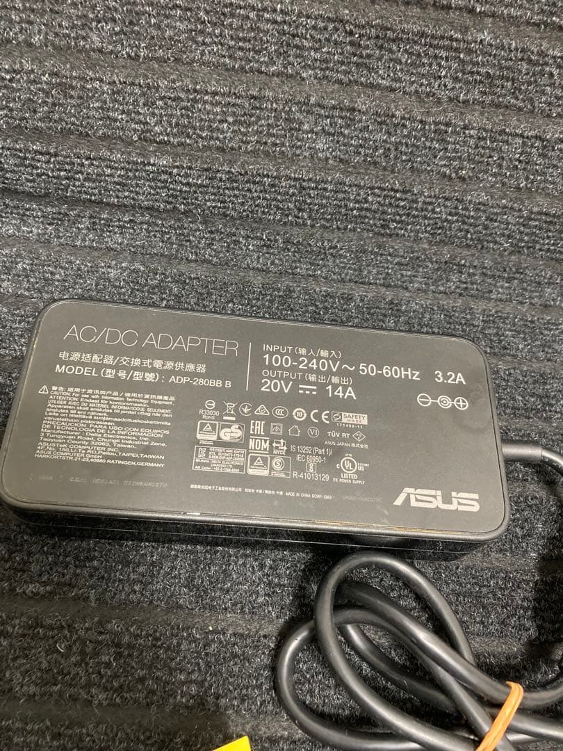 純正　ASUS AC/DCアダプター ADP-280BB B 280