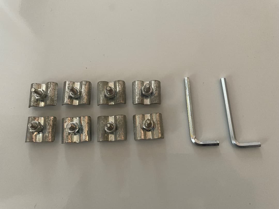 無印 スチールユニットシェルフ用・追加棚幅56cm 5枚+バックパネル2枚セット