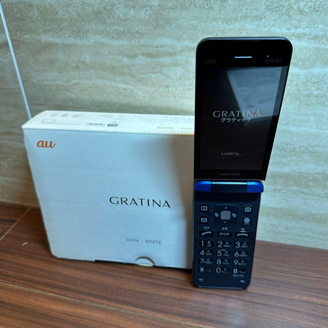 携帯電話本体 au KYOCERA KYY06 Galakei 5552