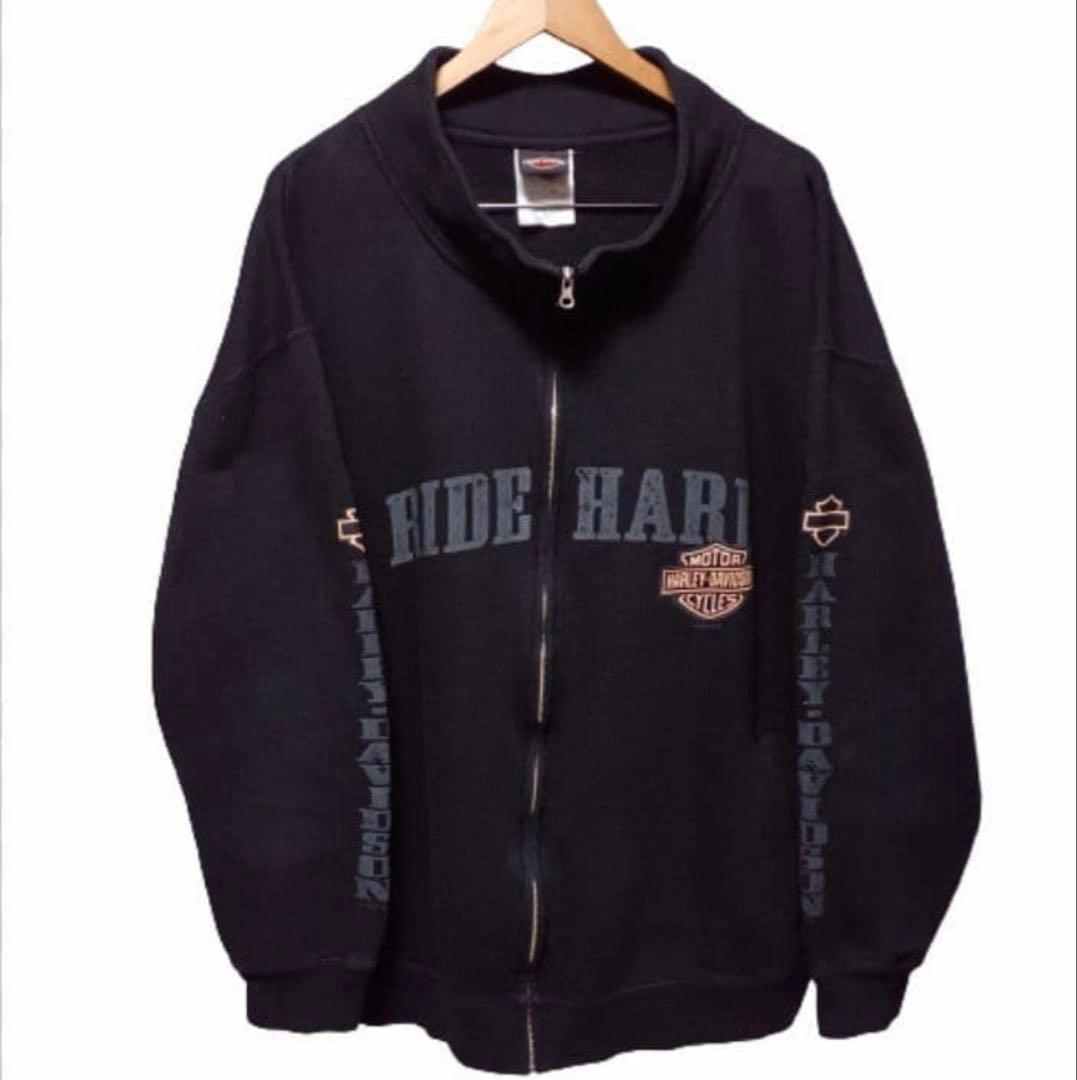 Harley-Davidson　ハーレーダビッドソン　ジップトレーナー