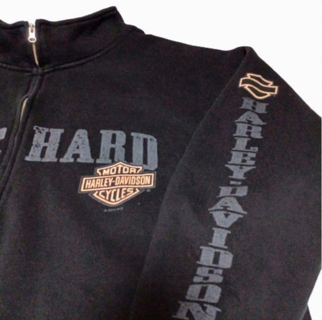 Harley-Davidson　ハーレーダビッドソン　ジップトレーナー