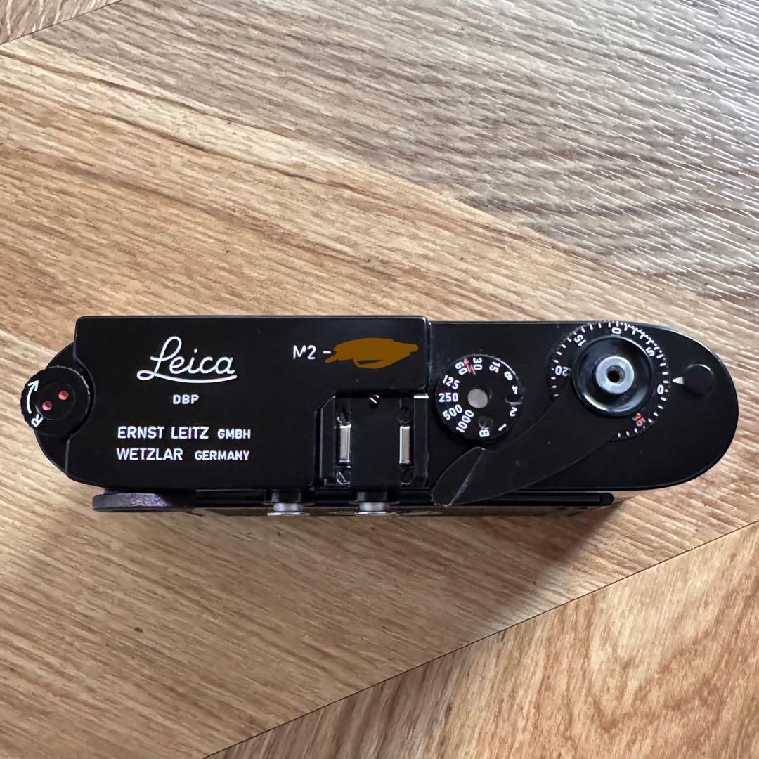 フィルムカメラ Leica M2 Glossy Black Repaint