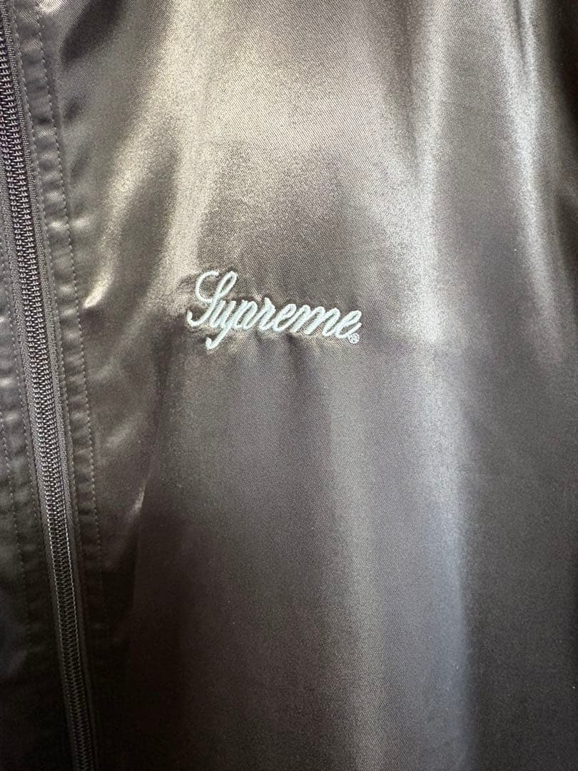 か*す様 XL Supreme Satin Hooded Track Jacke