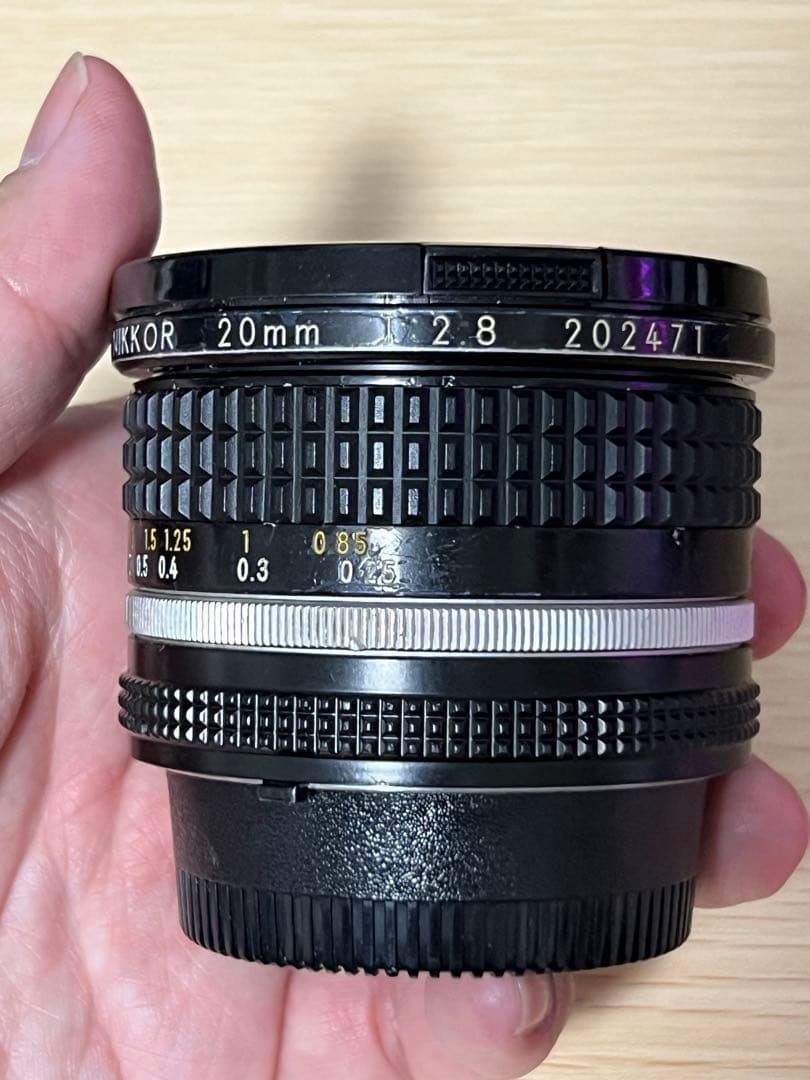 nikkor 20mm f2.8s オーバーホール実績有