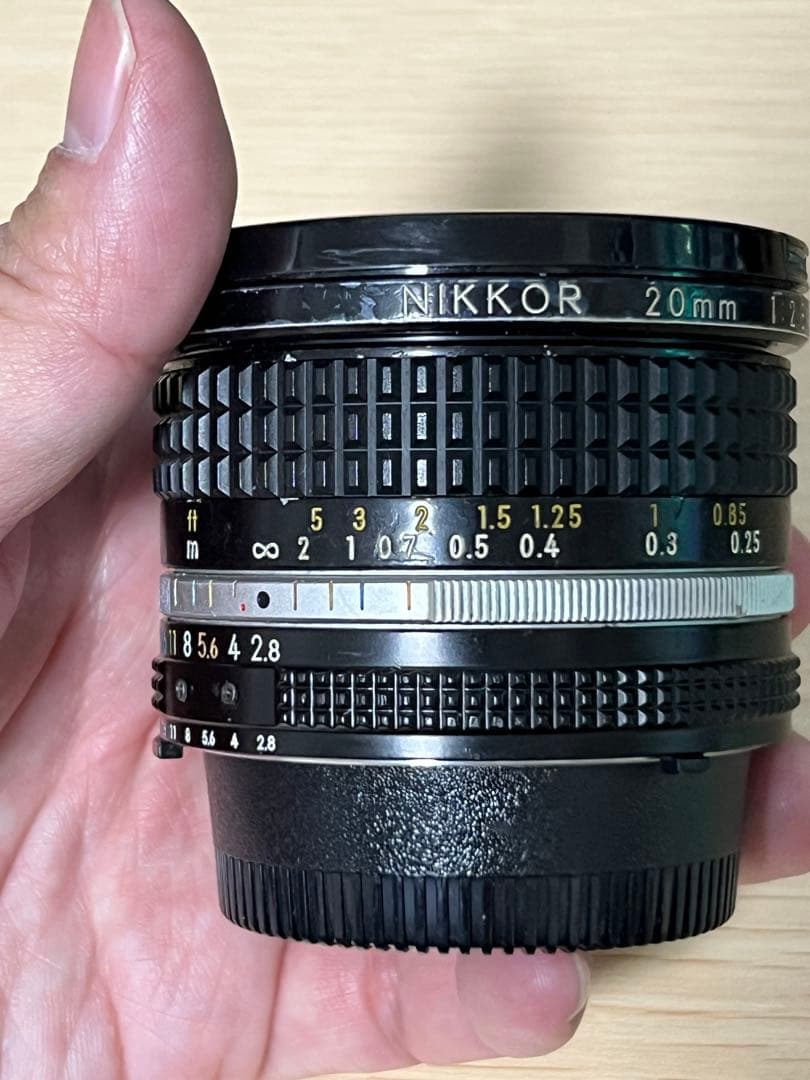nikkor 20mm f2.8s オーバーホール実績有