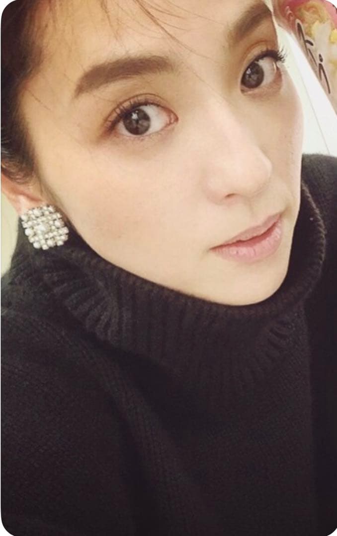 ⭐︎ebure エブール⭐︎ローゲージ カシミヤ タートル　ニット　ブラック38